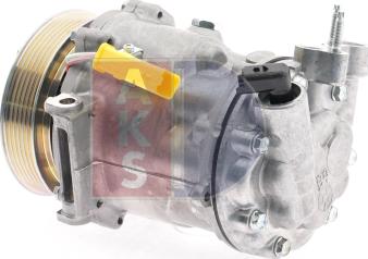 AKS Dasis 851870N - Compressor, air conditioning autospares.lv