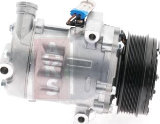 AKS Dasis 851356N - Compressor, air conditioning autospares.lv