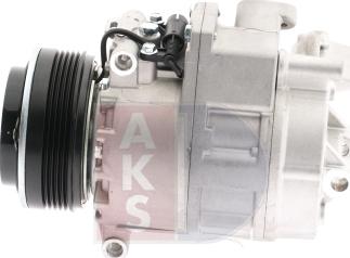 AKS Dasis 851366N - Compressor, air conditioning autospares.lv