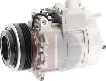 AKS Dasis 851366N - Compressor, air conditioning autospares.lv