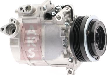 AKS Dasis 851366N - Compressor, air conditioning autospares.lv