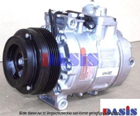 AKS Dasis 851366N - Compressor, air conditioning autospares.lv