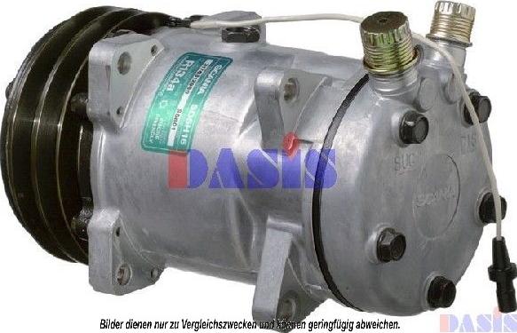 AKS Dasis 851200N - Compressor, air conditioning autospares.lv