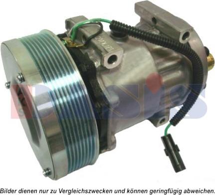 AKS Dasis 851749N - Compressor, air conditioning autospares.lv