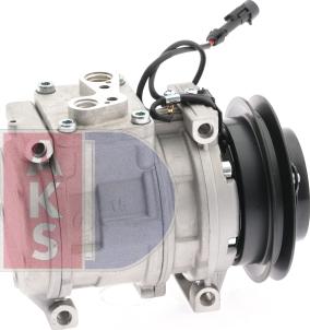 AKS Dasis 851745N - Compressor, air conditioning autospares.lv