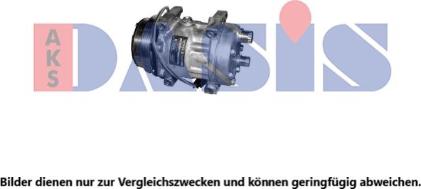 AKS Dasis 851769N - Compressor, air conditioning autospares.lv