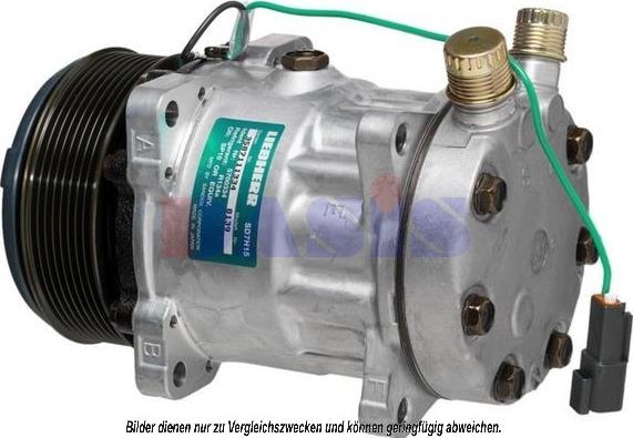 AKS Dasis 851764N - Compressor, air conditioning autospares.lv