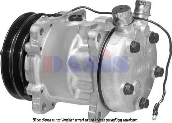 AKS Dasis 851705N - Compressor, air conditioning autospares.lv