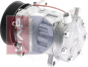 AKS Dasis 851785N - Compressor, air conditioning autospares.lv