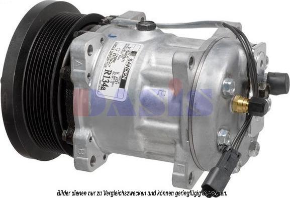 AKS Dasis 851774N - Compressor, air conditioning autospares.lv