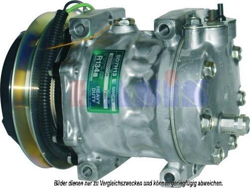 AKS Dasis 851777N - Compressor, air conditioning autospares.lv