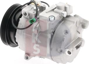 AKS Dasis 858060N - Compressor, air conditioning autospares.lv