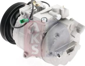 AKS Dasis 858060N - Compressor, air conditioning autospares.lv