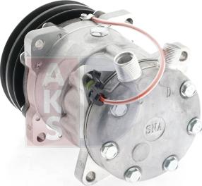 AKS Dasis 858020N - Compressor, air conditioning autospares.lv