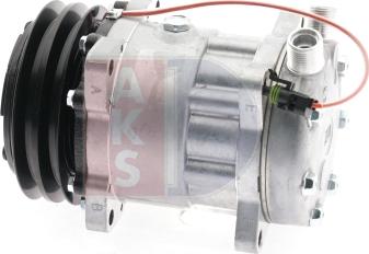 AKS Dasis 858020N - Compressor, air conditioning autospares.lv
