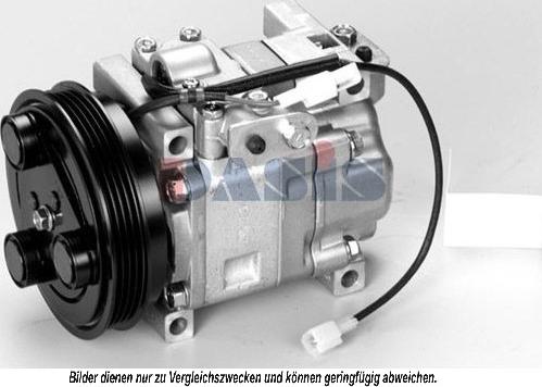 AKS Dasis 858396N - Compressor, air conditioning autospares.lv