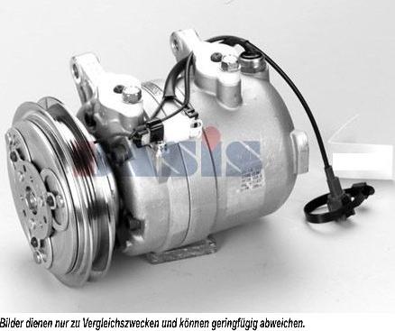 AKS Dasis 858391N - Compressor, air conditioning autospares.lv