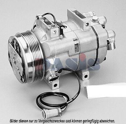 AKS Dasis 853510N - Compressor, air conditioning autospares.lv