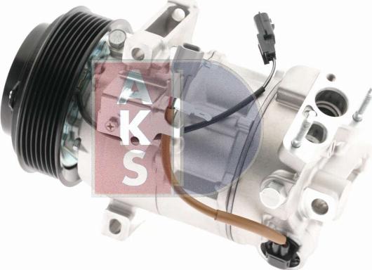 AKS Dasis 853067N - Compressor, air conditioning autospares.lv