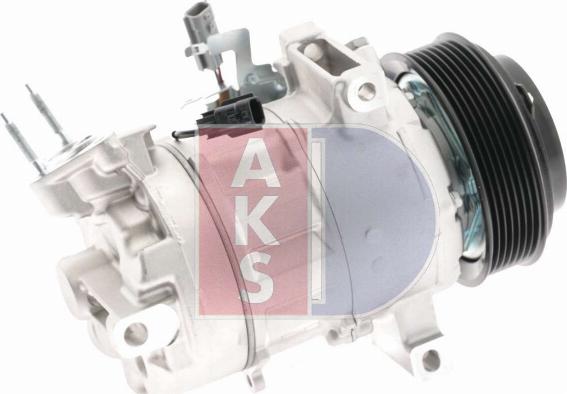 AKS Dasis 853067N - Compressor, air conditioning autospares.lv