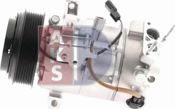 AKS Dasis 853067N - Compressor, air conditioning autospares.lv