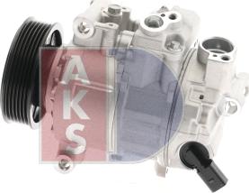 AKS Dasis 853006N - Compressor, air conditioning autospares.lv