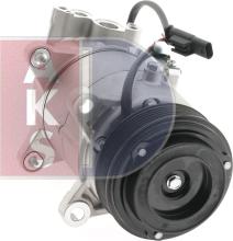 AKS Dasis 853072N - Compressor, air conditioning autospares.lv