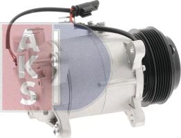 AKS Dasis 853072N - Compressor, air conditioning autospares.lv