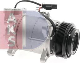 AKS Dasis 853072N - Compressor, air conditioning autospares.lv