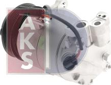 AKS Dasis 853072N - Compressor, air conditioning autospares.lv