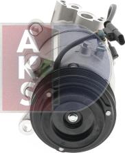 AKS Dasis 853072N - Compressor, air conditioning autospares.lv