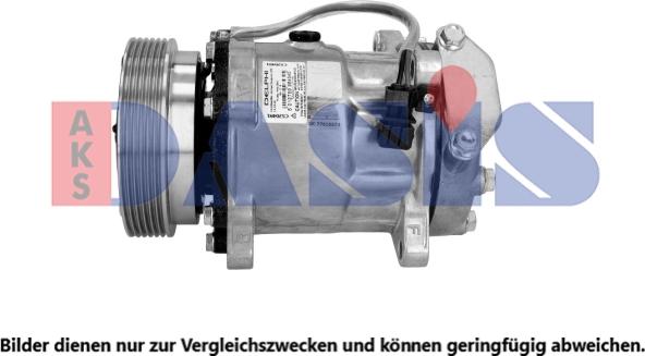 AKS Dasis 853149N - Compressor, air conditioning autospares.lv