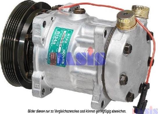 AKS Dasis 853330N - Compressor, air conditioning autospares.lv