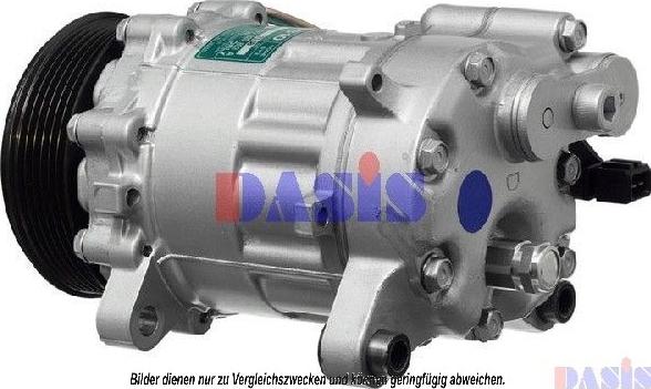AKS Dasis 853240N - Compressor, air conditioning autospares.lv