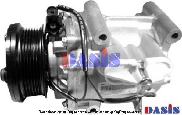 AKS Dasis 853200N - Compressor, air conditioning autospares.lv