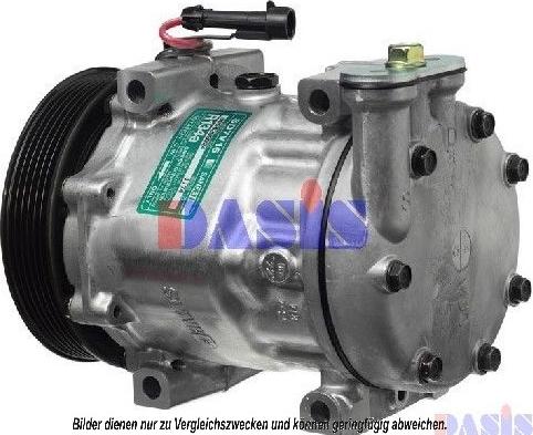 AKS Dasis 853230N - Compressor, air conditioning autospares.lv