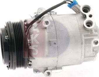 AKS Dasis 853710N - Compressor, air conditioning autospares.lv