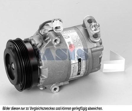 AKS Dasis 853720N - Compressor, air conditioning autospares.lv