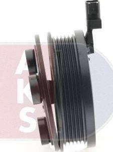 AKS Dasis 852998N - Magnetic Clutch, air conditioner compressor autospares.lv