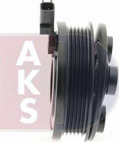 AKS Dasis 852998N - Magnetic Clutch, air conditioner compressor autospares.lv