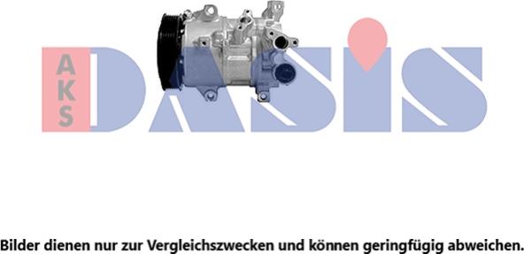 AKS Dasis 852952N - Compressor, air conditioning autospares.lv
