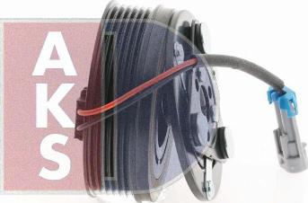 AKS Dasis 852966N - Magnetic Clutch, air conditioner compressor autospares.lv