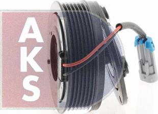 AKS Dasis 852966N - Magnetic Clutch, air conditioner compressor autospares.lv