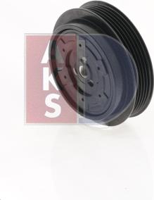 AKS Dasis 852963N - Magnetic Clutch, air conditioner compressor autospares.lv