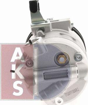 AKS Dasis 852907N - Compressor, air conditioning autospares.lv