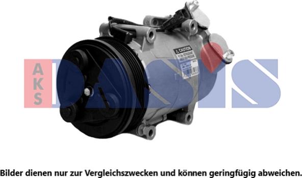 AKS Dasis 852914N - Compressor, air conditioning autospares.lv