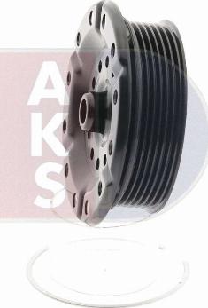 AKS Dasis 852977N - Magnetic Clutch, air conditioner compressor autospares.lv