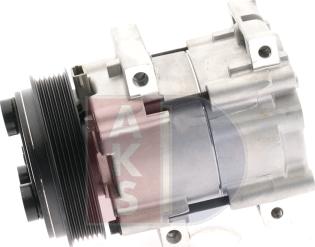 AKS Dasis 852440N - Compressor, air conditioning autospares.lv