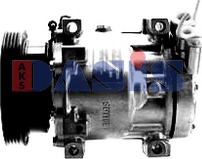 AKS Dasis 852459N - Compressor, air conditioning autospares.lv