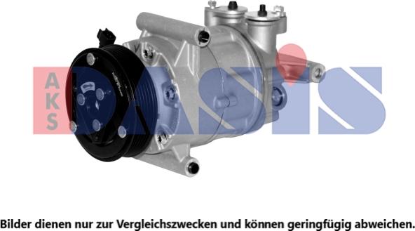 AKS Dasis 852454N - Compressor, air conditioning autospares.lv